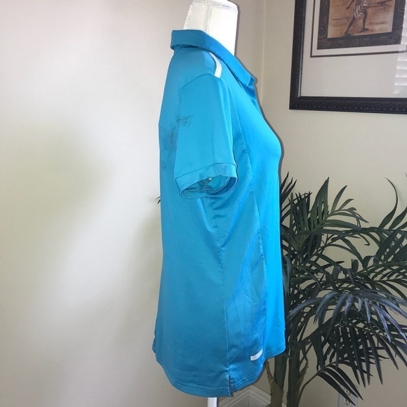 Adidas Puremotion Short Sleeve Golf Tennis Top L - Picture 3 of 7